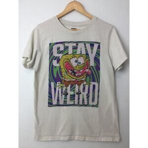Nickelodeon Spongebob Stay Weird Tee Large